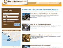 Tablet Screenshot of coloniadosacramento.com